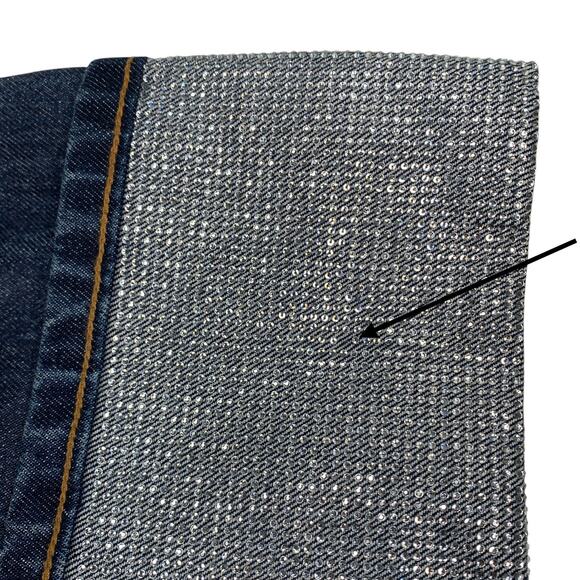 Alexander Wang Crystal Embellished Waxed Denim Strapless Jumpsuit - Picture 15 of 16